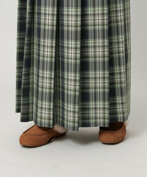 BEAUTY&YOUTH UNITED ARROWS / ビューティー&ユース ユナイテッドアローズ ロング・マキシ丈スカート | チェック プリーツロングスカート | 詳細15