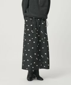 BEAUTY&YOUTH UNITED ARROWS / ビューティー&ユース ユナイテッドアローズ ロング・マキシ丈スカート | フラワージャガード スカート ウォッシャブル