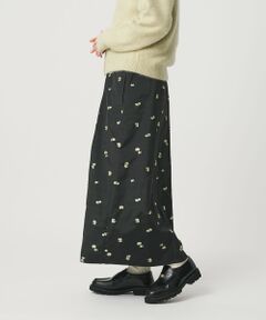 BEAUTY&YOUTH UNITED ARROWS / ビューティー&ユース ユナイテッドアローズ ロング・マキシ丈スカート | フラワージャガード スカート ウォッシャブル