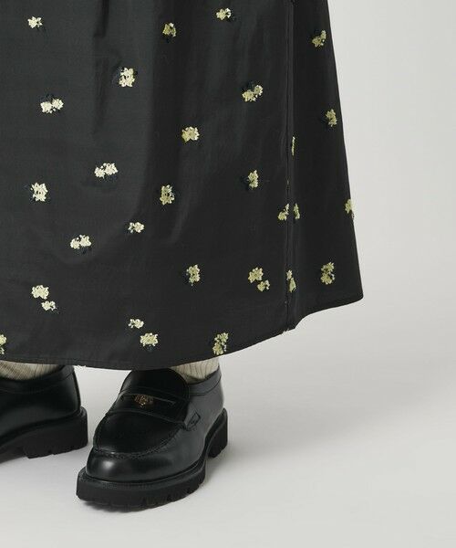 BEAUTY&YOUTH UNITED ARROWS / ビューティー&ユース ユナイテッドアローズ ロング・マキシ丈スカート | フラワージャガード スカート ウォッシャブル | 詳細13