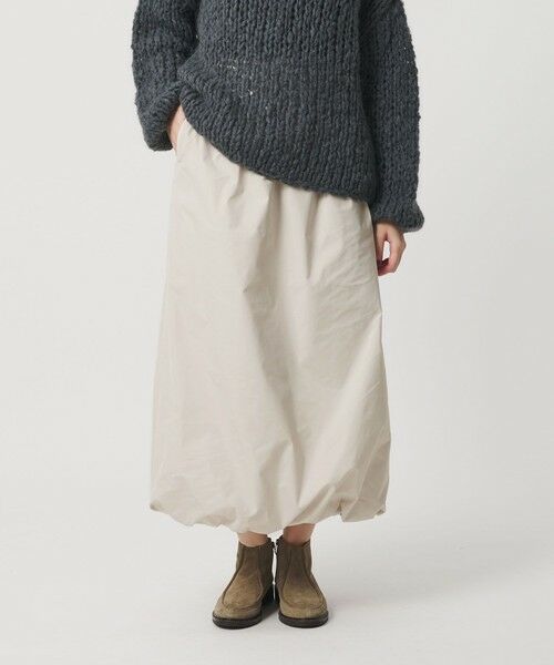 BEAUTY&YOUTH UNITED ARROWS / ビューティー&ユース ユナイテッドアローズ ロング・マキシ丈スカート | ポリエステル バルーンスカート | 詳細1