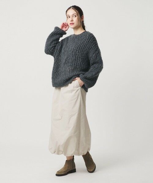 BEAUTY&YOUTH UNITED ARROWS / ビューティー&ユース ユナイテッドアローズ ロング・マキシ丈スカート | ポリエステル バルーンスカート | 詳細3