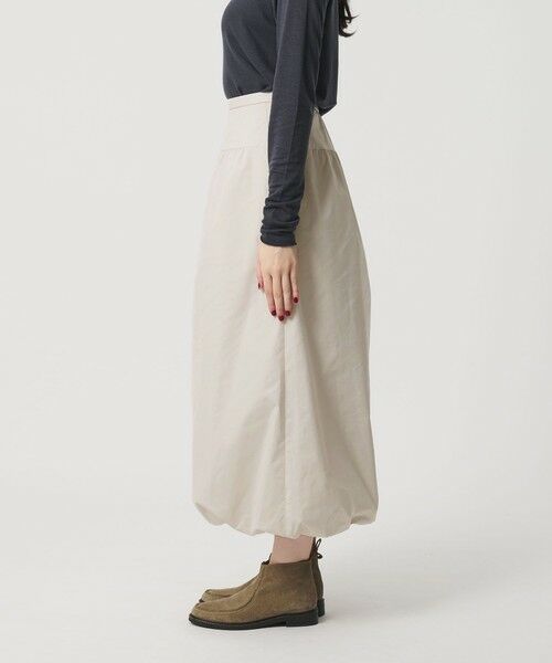 BEAUTY&YOUTH UNITED ARROWS / ビューティー&ユース ユナイテッドアローズ ロング・マキシ丈スカート | ポリエステル バルーンスカート | 詳細5