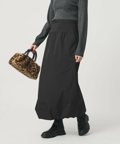 BEAUTY&YOUTH UNITED ARROWS / ビューティー&ユース ユナイテッドアローズ ロング・マキシ丈スカート | ポリエステル バルーンスカート | 詳細13