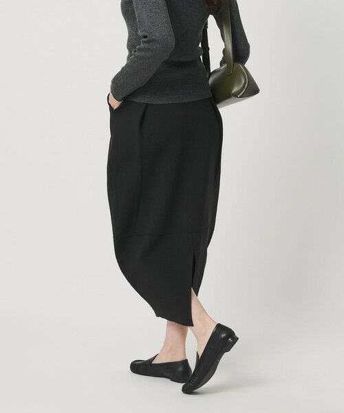 BEAUTY&YOUTH UNITED ARROWS / ビューティー&ユース ユナイテッドアローズ ミニ・ひざ丈スカート | 【WEB限定】ポリエステル コクーンニットスカート ウォッシャブル | 詳細2