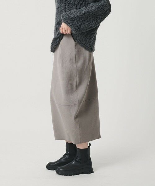BEAUTY&YOUTH UNITED ARROWS / ビューティー&ユース ユナイテッドアローズ ミニ・ひざ丈スカート | 【WEB限定】ポリエステル コクーンニットスカート ウォッシャブル | 詳細9