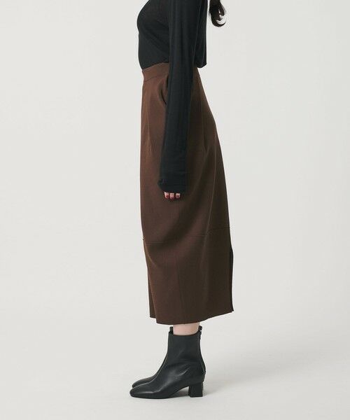 BEAUTY&YOUTH UNITED ARROWS / ビューティー&ユース ユナイテッドアローズ ミニ・ひざ丈スカート | 【WEB限定】ポリエステル コクーンニットスカート ウォッシャブル | 詳細19