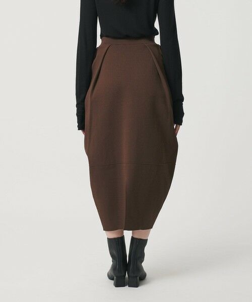 BEAUTY&YOUTH UNITED ARROWS / ビューティー&ユース ユナイテッドアローズ ミニ・ひざ丈スカート | 【WEB限定】ポリエステル コクーンニットスカート ウォッシャブル | 詳細20