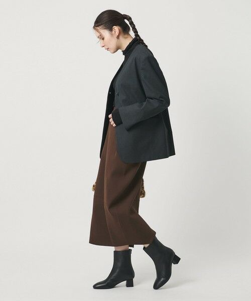 BEAUTY&YOUTH UNITED ARROWS / ビューティー&ユース ユナイテッドアローズ ミニ・ひざ丈スカート | 【WEB限定】ポリエステル コクーンニットスカート ウォッシャブル | 詳細17