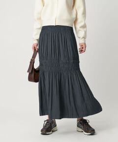 BEAUTY&YOUTH UNITED ARROWS / ビューティー&ユース ユナイテッドアローズ ロング・マキシ丈スカート | 【WEB限定】シャーリング キリカエ フレアスカート