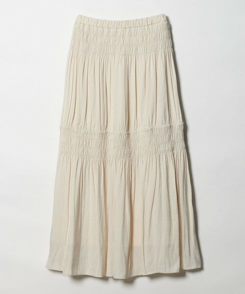 BEAUTY&YOUTH UNITED ARROWS / ビューティー&ユース ユナイテッドアローズ ロング・マキシ丈スカート | 【WEB限定】シャーリング キリカエ フレアスカート | 詳細8