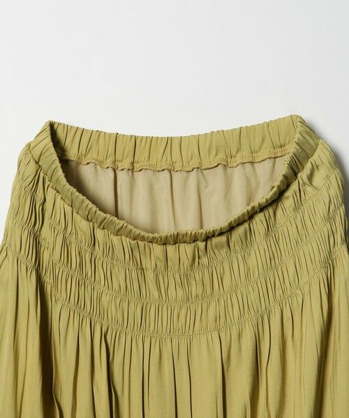 BEAUTY&YOUTH UNITED ARROWS / ビューティー&ユース ユナイテッドアローズ ロング・マキシ丈スカート | 【WEB限定】シャーリング キリカエ フレアスカート | 詳細18