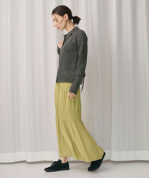 BEAUTY&YOUTH UNITED ARROWS / ビューティー&ユース ユナイテッドアローズ ロング・マキシ丈スカート | 【WEB限定】シャーリング キリカエ フレアスカート | 詳細15