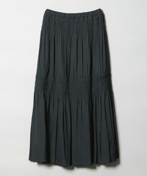 BEAUTY&YOUTH UNITED ARROWS / ビューティー&ユース ユナイテッドアローズ ロング・マキシ丈スカート | 【WEB限定】シャーリング キリカエ フレアスカート | 詳細25