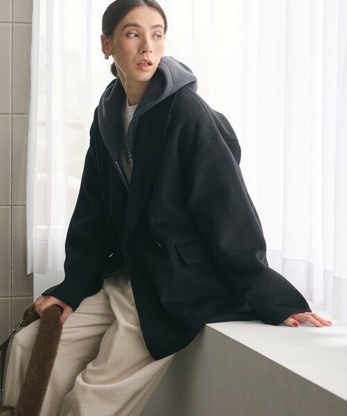 BEAUTY&YOUTH UNITED ARROWS / ビューティー&ユース ユナイテッドアローズ その他アウター | リバー テーラード ミドルコート | 詳細1