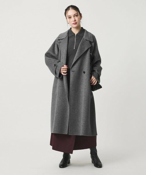 BEAUTY&YOUTH UNITED ARROWS / ビューティー&ユース ユナイテッドアローズ トレンチコート | リバー テーラード スタンドカラーコート | 詳細1
