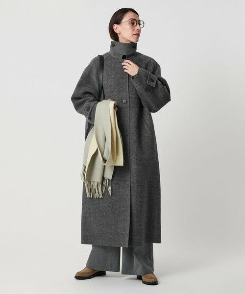 BEAUTY&YOUTH UNITED ARROWS / ビューティー&ユース ユナイテッドアローズ ステンカラーコート | リバー ステンカラー ロングコート | 詳細22