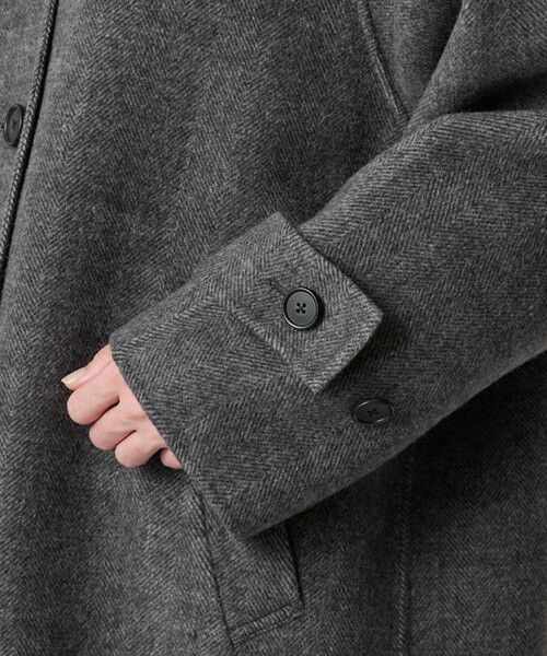 BEAUTY&YOUTH UNITED ARROWS / ビューティー&ユース ユナイテッドアローズ ステンカラーコート | リバー ステンカラー ロングコート | 詳細28