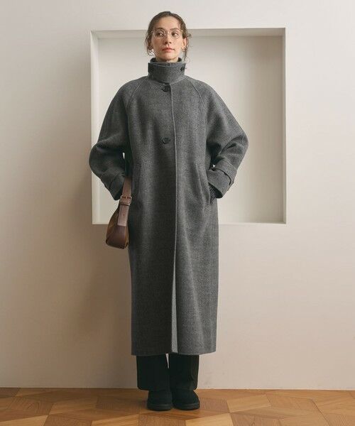 BEAUTY&YOUTH UNITED ARROWS / ビューティー&ユース ユナイテッドアローズ ステンカラーコート | リバー ステンカラー ロングコート | 詳細17