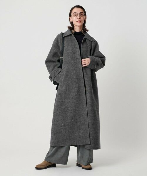 BEAUTY&YOUTH UNITED ARROWS / ビューティー&ユース ユナイテッドアローズ ステンカラーコート | リバー ステンカラー ロングコート | 詳細21