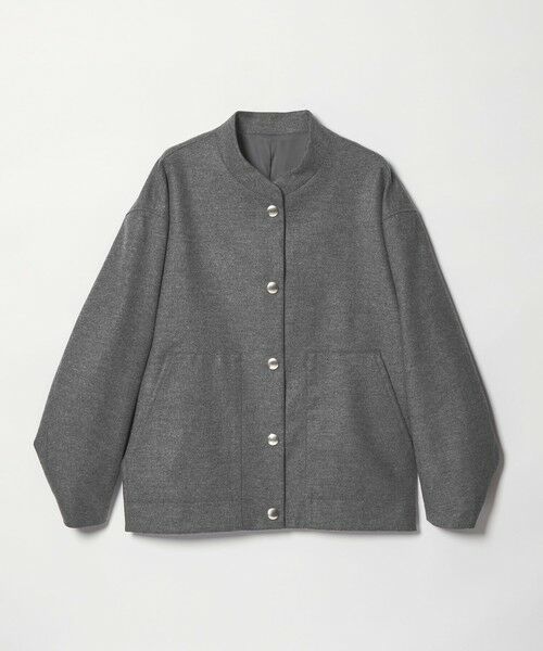 BEAUTY&YOUTH UNITED ARROWS / ビューティー&ユース ユナイテッドアローズ ブルゾン | 毛ブレンド スナップブルゾン | 詳細6