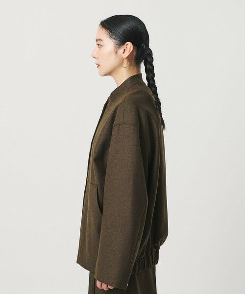 BEAUTY&YOUTH UNITED ARROWS / ビューティー&ユース ユナイテッドアローズ ブルゾン | 毛ブレンド スナップブルゾン | 詳細23