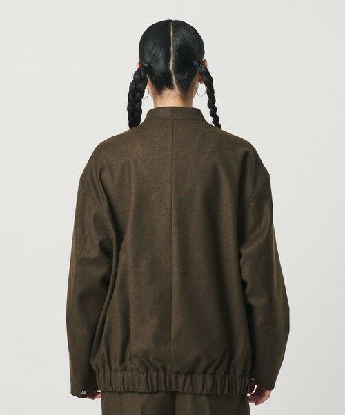 BEAUTY&YOUTH UNITED ARROWS / ビューティー&ユース ユナイテッドアローズ ブルゾン | 毛ブレンド スナップブルゾン | 詳細24