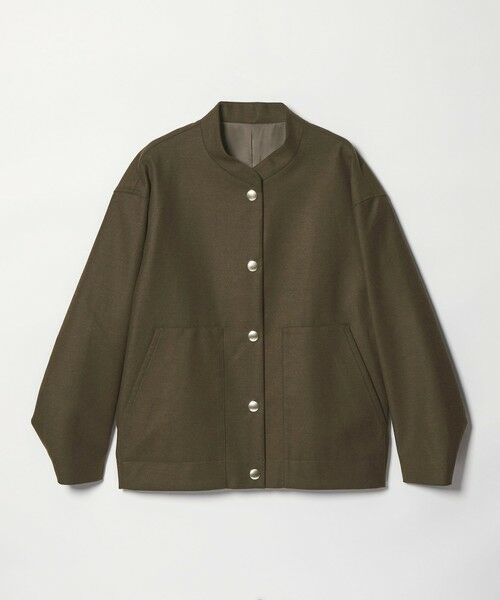 BEAUTY&YOUTH UNITED ARROWS / ビューティー&ユース ユナイテッドアローズ ブルゾン | 毛ブレンド スナップブルゾン | 詳細25