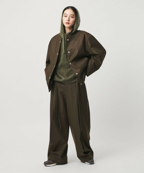 BEAUTY&YOUTH UNITED ARROWS / ビューティー&ユース ユナイテッドアローズ ブルゾン | 毛ブレンド スナップブルゾン | 詳細21