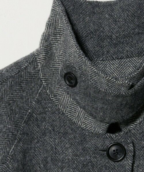 BEAUTY&YOUTH UNITED ARROWS / ビューティー&ユース ユナイテッドアローズ その他アウター | リバー ステンカラー ロングコート/ヘリンボーン | 詳細15