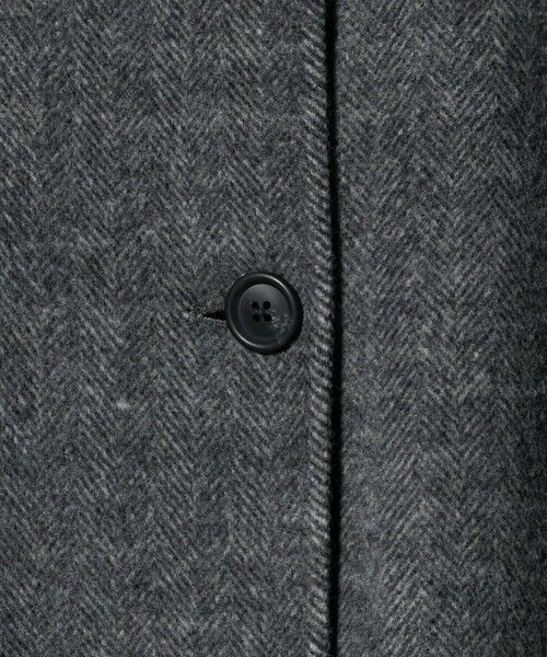 BEAUTY&YOUTH UNITED ARROWS / ビューティー&ユース ユナイテッドアローズ その他アウター | リバー ステンカラー ロングコート/ヘリンボーン | 詳細17