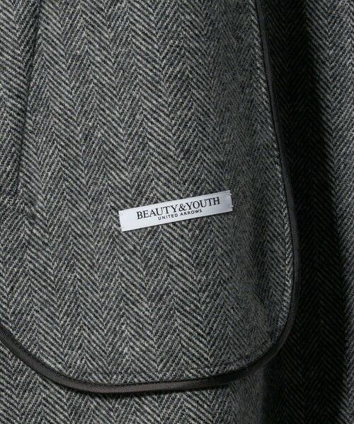 BEAUTY&YOUTH UNITED ARROWS / ビューティー&ユース ユナイテッドアローズ その他アウター | リバー ステンカラー ロングコート/ヘリンボーン | 詳細18