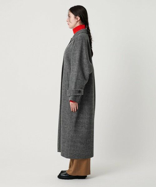 BEAUTY&YOUTH UNITED ARROWS / ビューティー&ユース ユナイテッドアローズ その他アウター | リバー ステンカラー ロングコート/ヘリンボーン | 詳細6