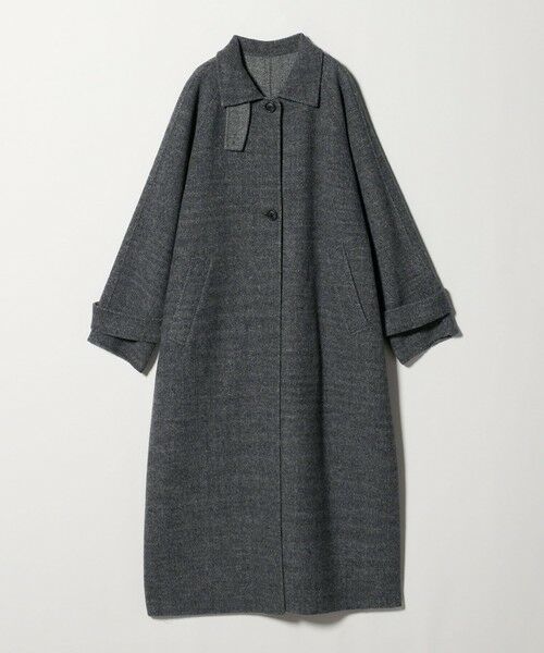 BEAUTY&YOUTH UNITED ARROWS / ビューティー&ユース ユナイテッドアローズ その他アウター | リバー ステンカラー ロングコート/ヘリンボーン | 詳細9