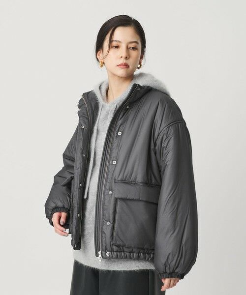BEAUTY&YOUTH UNITED ARROWS / ビューティー&ユース ユナイテッドアローズ ブルゾン | ナイロンパデッド スタンドカラーブルゾン | 詳細1