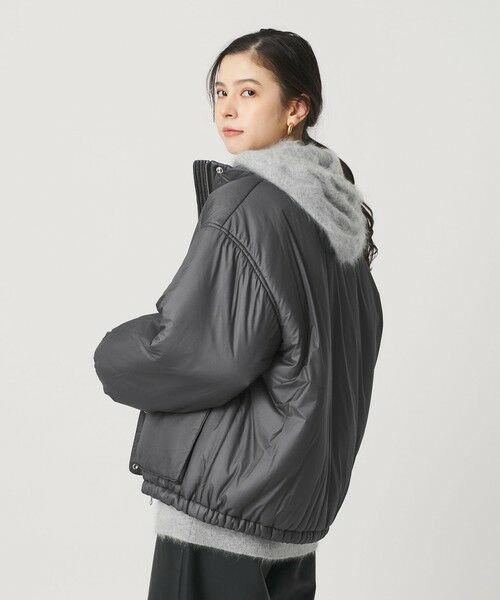 BEAUTY&YOUTH UNITED ARROWS / ビューティー&ユース ユナイテッドアローズ ブルゾン | ナイロンパデッド スタンドカラーブルゾン | 詳細2