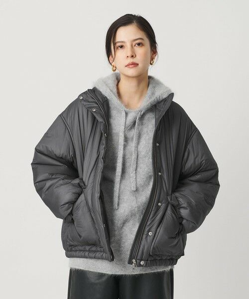 BEAUTY&YOUTH UNITED ARROWS / ビューティー&ユース ユナイテッドアローズ ブルゾン | ナイロンパデッド スタンドカラーブルゾン | 詳細3