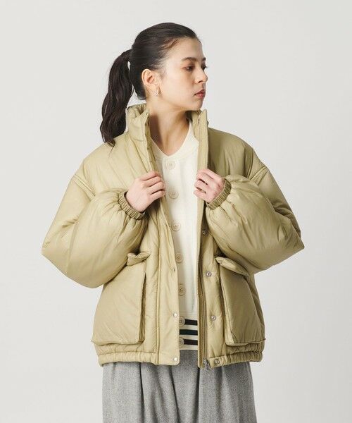 BEAUTY&YOUTH UNITED ARROWS / ビューティー&ユース ユナイテッドアローズ ブルゾン | ナイロンパデッド スタンドカラーブルゾン | 詳細17