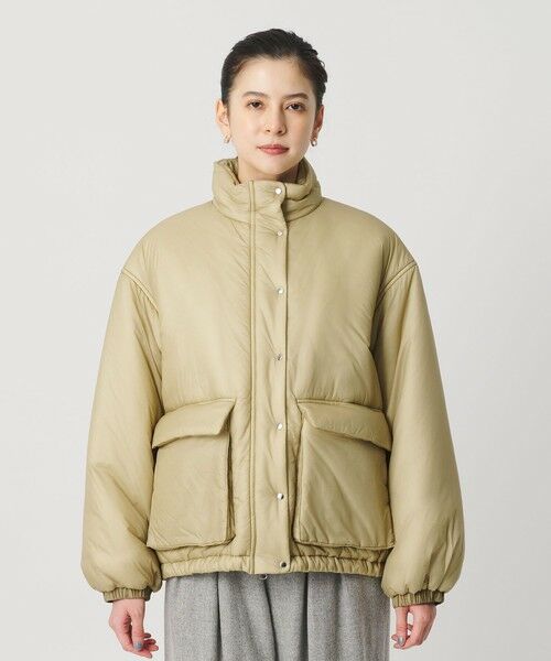 BEAUTY&YOUTH UNITED ARROWS / ビューティー&ユース ユナイテッドアローズ ブルゾン | ナイロンパデッド スタンドカラーブルゾン | 詳細20