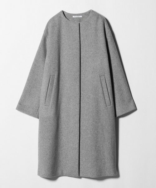 BEAUTY&YOUTH UNITED ARROWS / ビューティー&ユース ユナイテッドアローズ その他アウター | 毛ナイロン ノーカラーコート | 詳細5