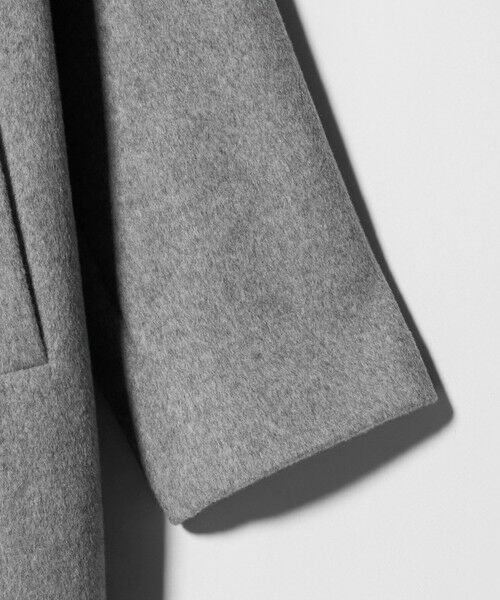 BEAUTY&YOUTH UNITED ARROWS / ビューティー&ユース ユナイテッドアローズ その他アウター | 毛ナイロン ノーカラーコート | 詳細8