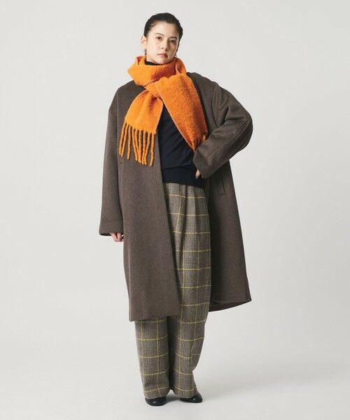 BEAUTY&YOUTH UNITED ARROWS / ビューティー&ユース ユナイテッドアローズ その他アウター | 毛ナイロン ノーカラーコート | 詳細16