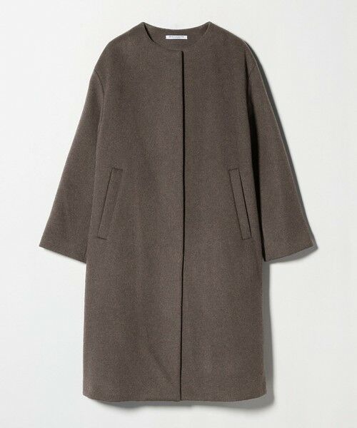 BEAUTY&YOUTH UNITED ARROWS / ビューティー&ユース ユナイテッドアローズ その他アウター | 毛ナイロン ノーカラーコート | 詳細17