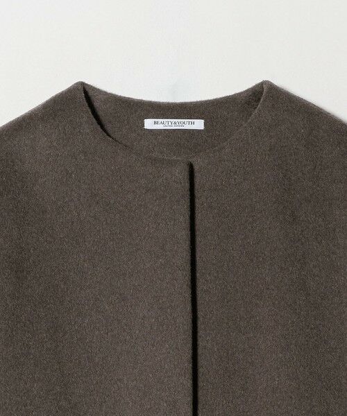 BEAUTY&YOUTH UNITED ARROWS / ビューティー&ユース ユナイテッドアローズ その他アウター | 毛ナイロン ノーカラーコート | 詳細19