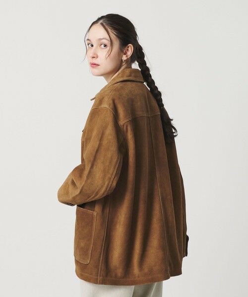 BEAUTY&YOUTH UNITED ARROWS / ビューティー&ユース ユナイテッドアローズ その他アウター | スエード カバーオール ジャケット | 詳細2