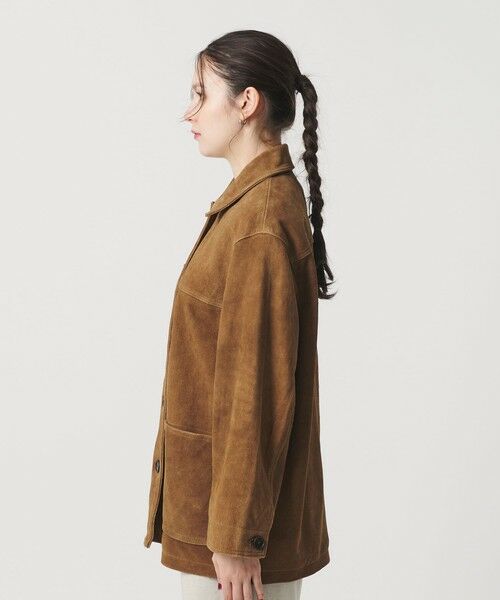 BEAUTY&YOUTH UNITED ARROWS / ビューティー&ユース ユナイテッドアローズ その他アウター | スエード カバーオール ジャケット | 詳細6
