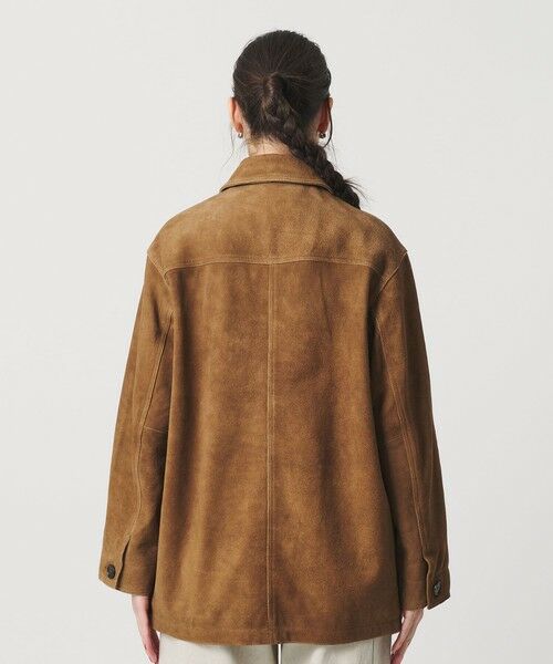 BEAUTY&YOUTH UNITED ARROWS / ビューティー&ユース ユナイテッドアローズ その他アウター | スエード カバーオール ジャケット | 詳細7