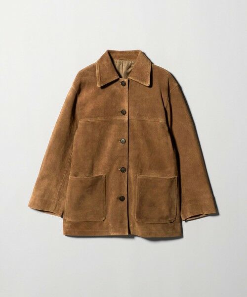 BEAUTY&YOUTH UNITED ARROWS / ビューティー&ユース ユナイテッドアローズ その他アウター | スエード カバーオール ジャケット | 詳細8