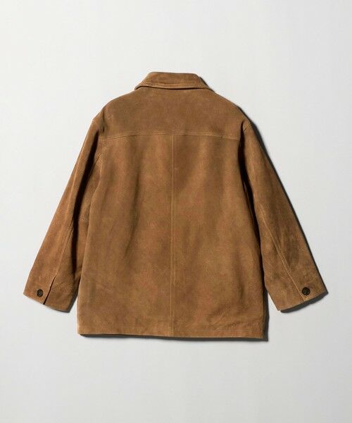 BEAUTY&YOUTH UNITED ARROWS / ビューティー&ユース ユナイテッドアローズ その他アウター | スエード カバーオール ジャケット | 詳細9