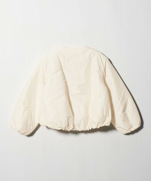 BEAUTY&YOUTH UNITED ARROWS / ビューティー&ユース ユナイテッドアローズ ブルゾン | ポリエステルブレンド ノーカラーバルーンジップブルゾン | 詳細5